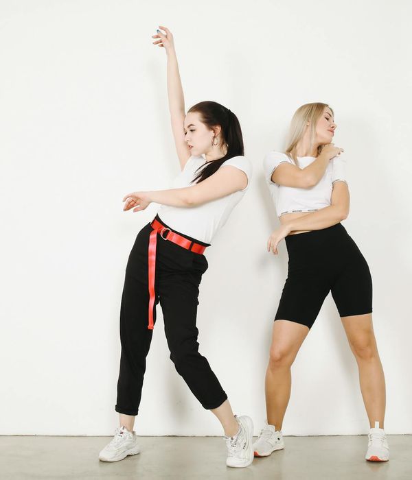 Woman feeling energetic and full of vitality.